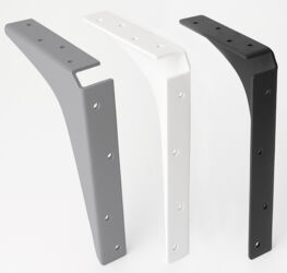 Teräksinen tukeva hyllynkannatin